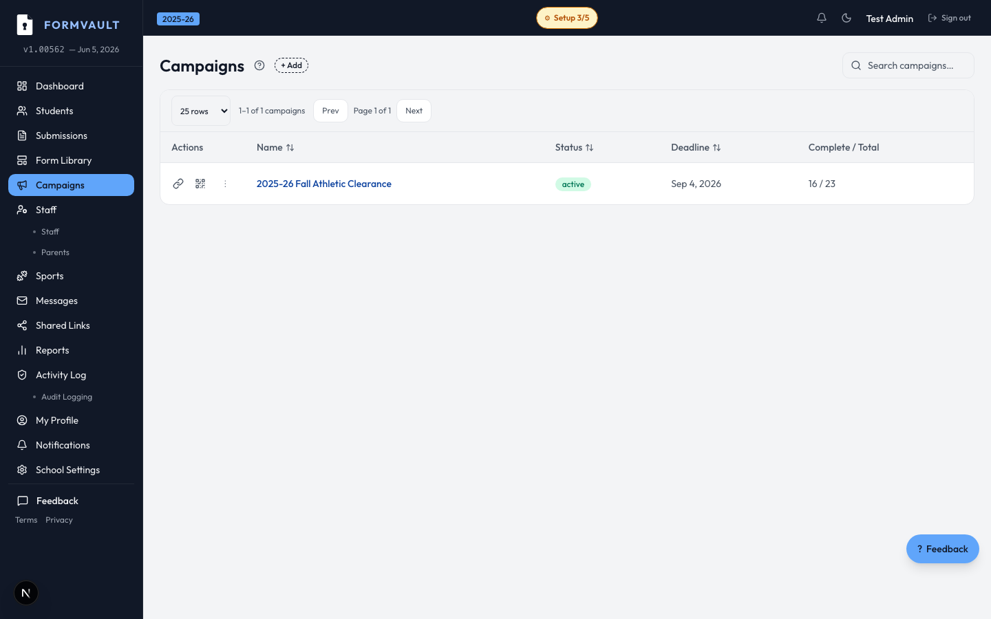 Campaign Health Dashboard